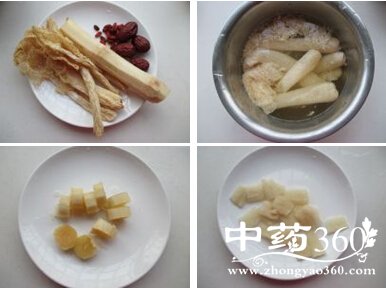 补血润喉甜品竹荪甘蔗糖水