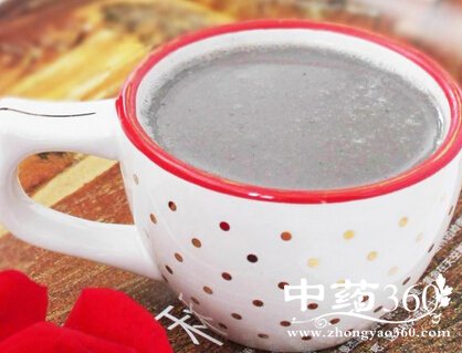 祛湿排脂肪五行黑豆米浆