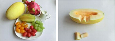 春季补水润肺水果沙拉船