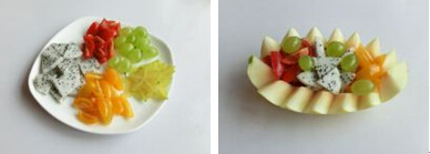 春季补水润肺水果沙拉船