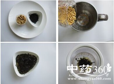 清晨提神健康饮品红茶豆浆