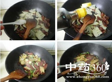 治疗食欲不振食谱春笋炒腊肉