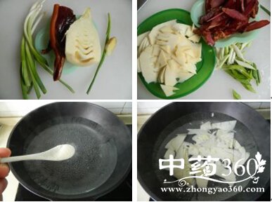 治疗食欲不振食谱春笋炒腊肉