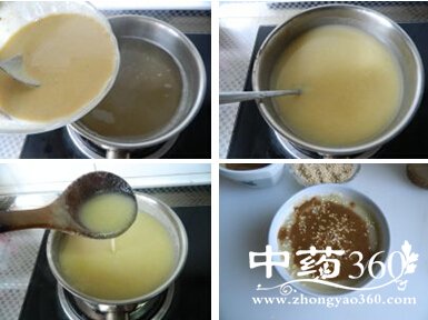 天津小吃减少色斑早餐面茶