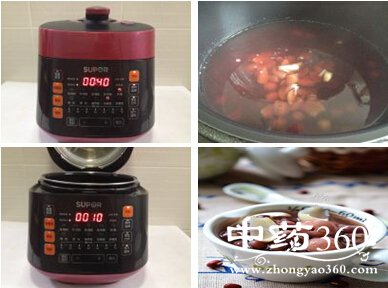 产后补虚甜水红豆莲子百合糖水