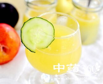 缓解夏季口干饮品杏子梨汁