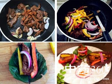 健身食谱奥尔良风味煎牛肉