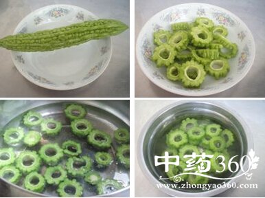 暑热最热门小吃芝麻酱拌苦瓜