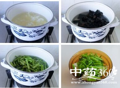 老人补虚排毒凉菜双耳听琴