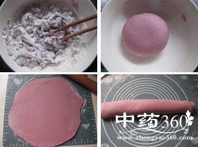 缓解夏季上火面食紫薯手擀面