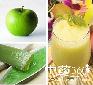 芦荟苹果饮 排毒又养颜