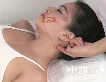天牖穴位位置图