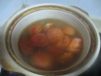 番茄花菜汤的做法步骤4