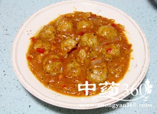 茄汁肉丸焗土豆泥的做法步骤:17