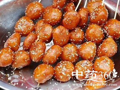 油炸花林糖图片